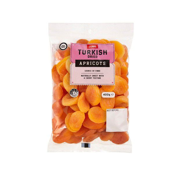 Coles Turkish Dried Apricots 400 g