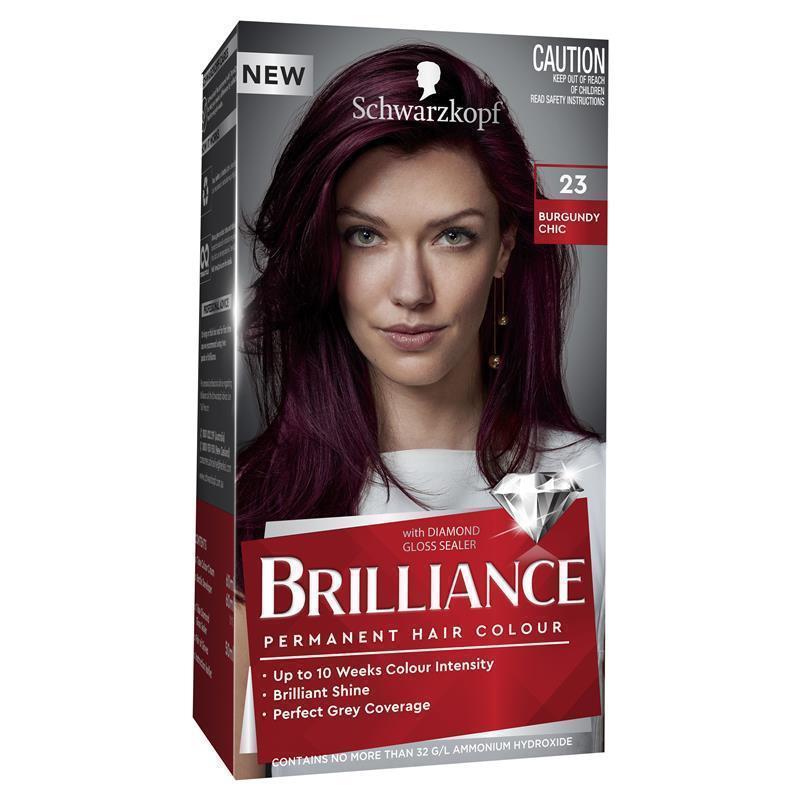 Schwarzkopf Brilliance 23 Burgundy Chic New